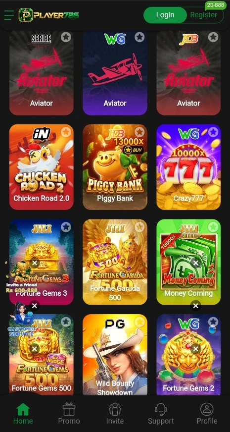 Player786 Game